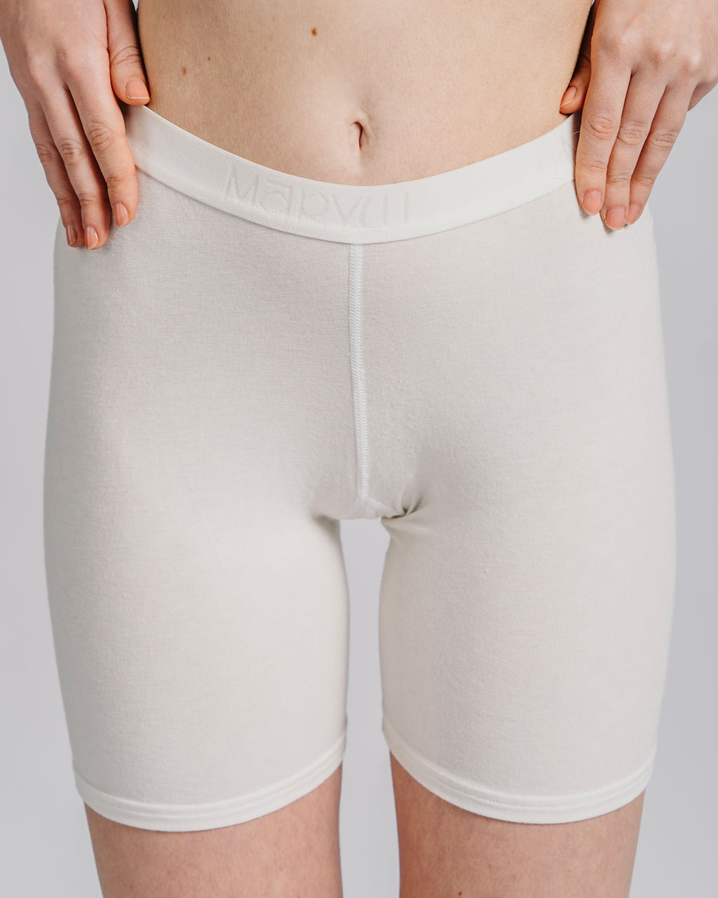 Milk Skin Dlouhé Boxerky dámské Off-white