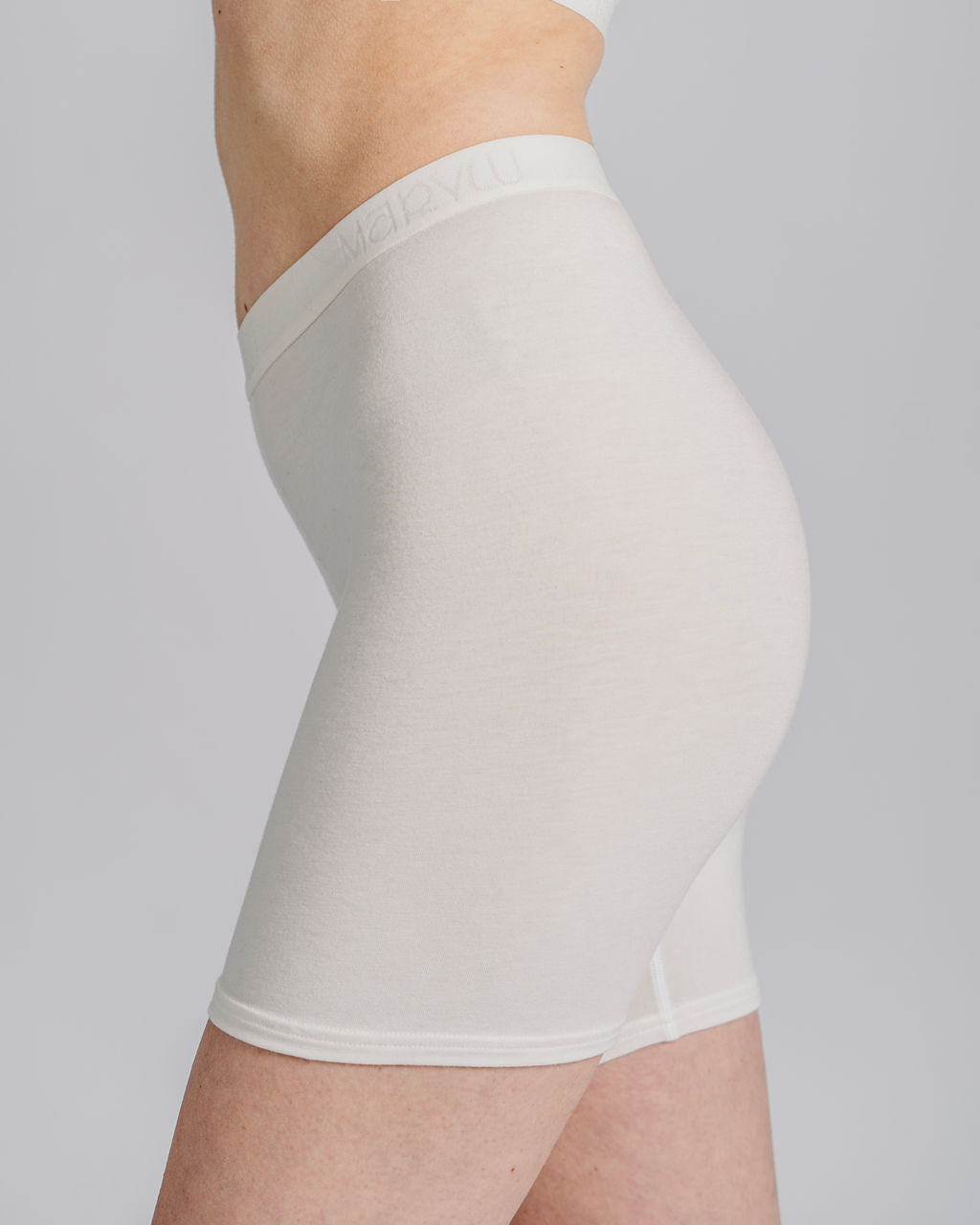 Milk Skin Dlouhé Boxerky dámské Off-white