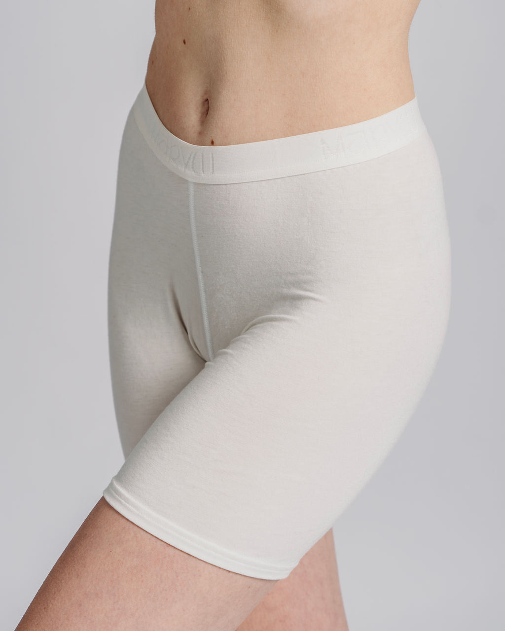 Milk Skin Dlouhé Boxerky dámské Off-white
