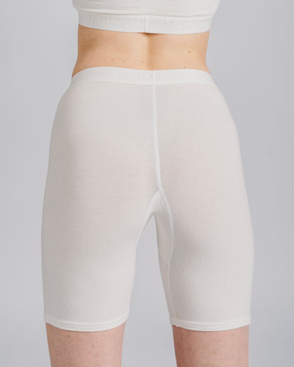 Milk Skin Dlouhé Boxerky dámské Off-white