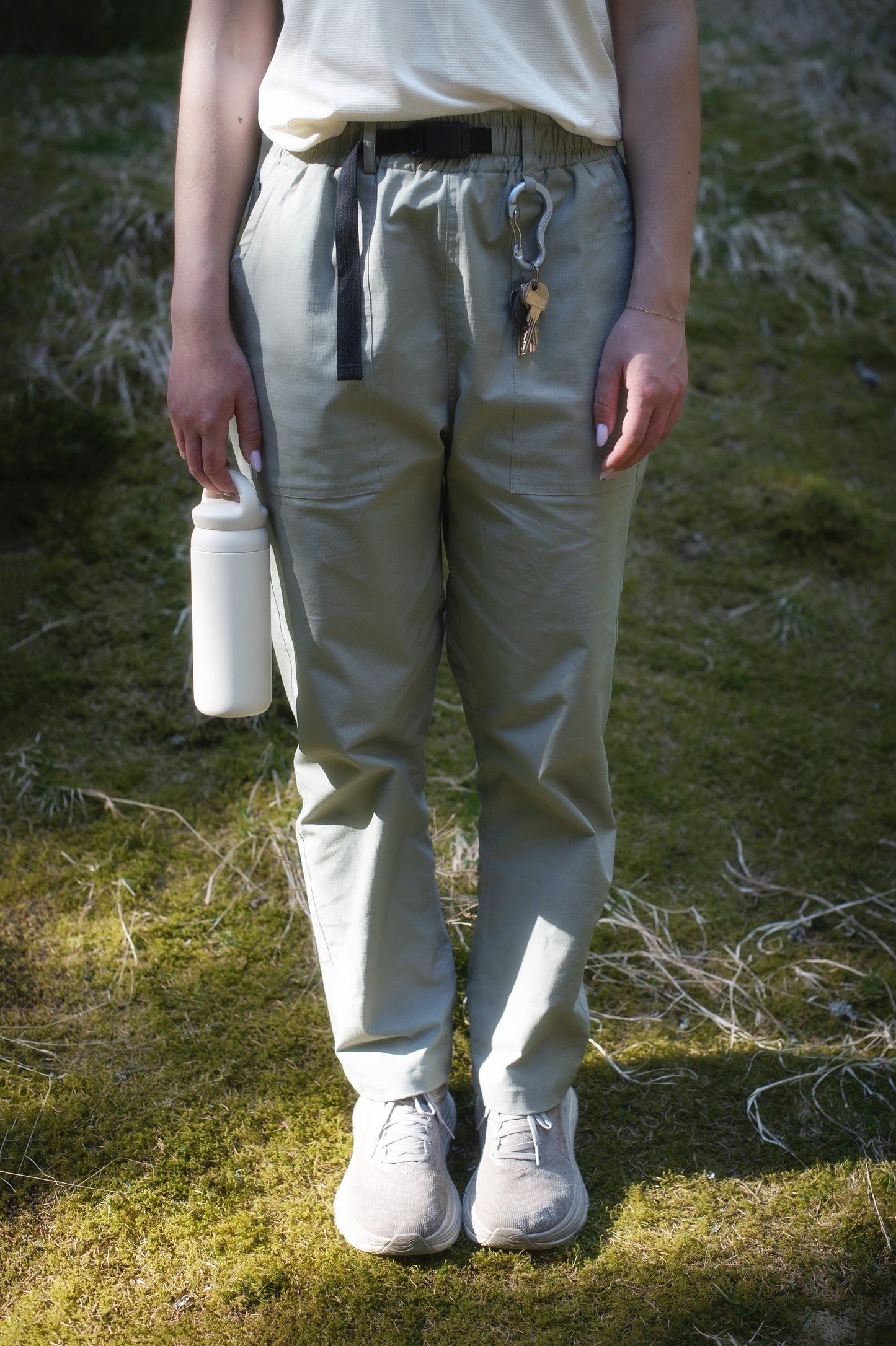 Outdoorové kalhoty OUTSIDER PANTS Unisex Zelené